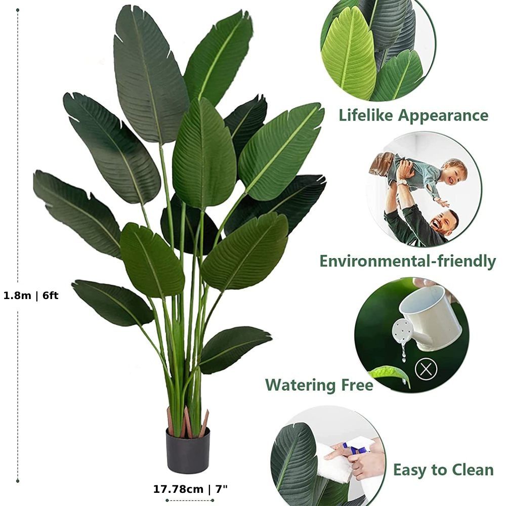 Artificial Tree Bird of Paradise: image 8