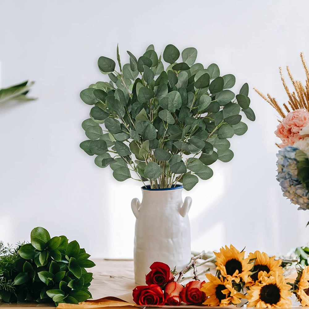 Artificial Eucalyptus Leaves | Orange: image 5