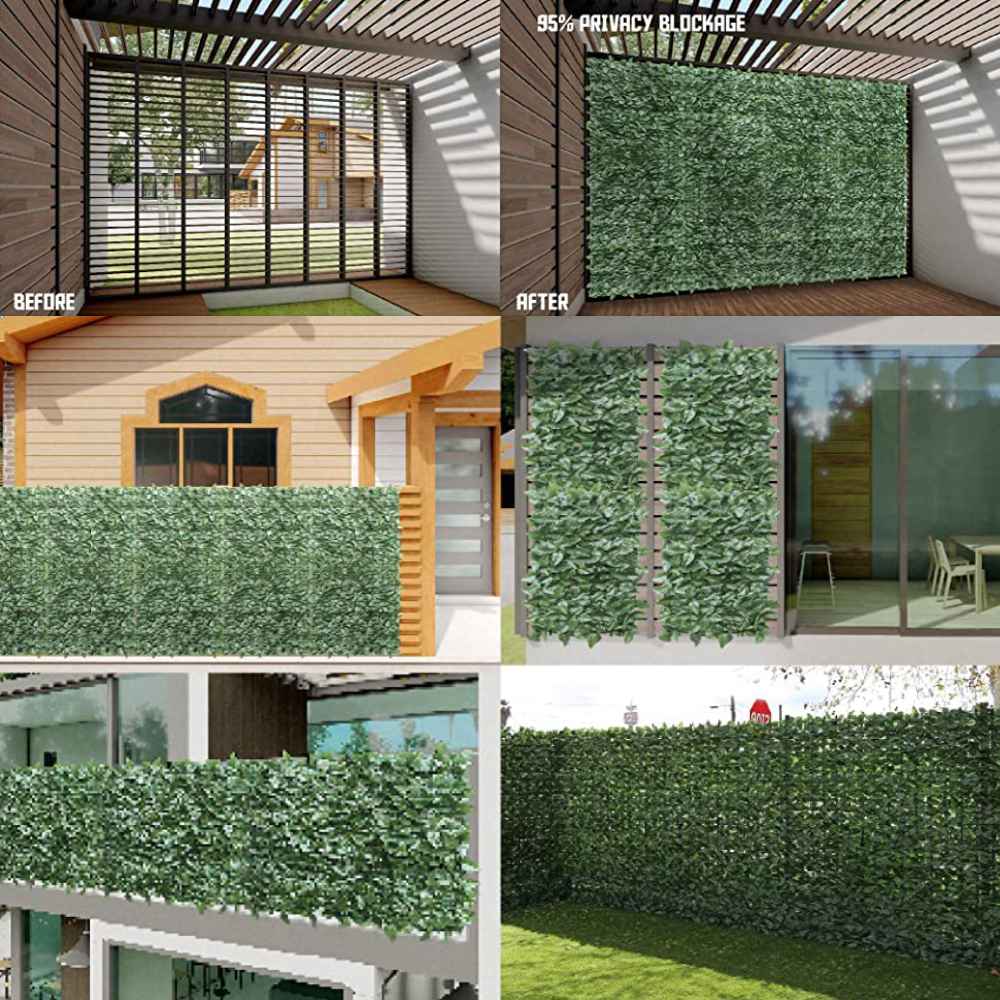 Artificial Laurel Fence: image 11