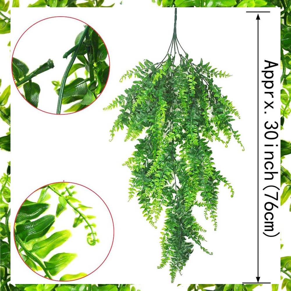 Fake Boston Fern Bush: image 9